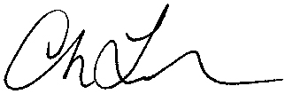 Charles Tabor signature